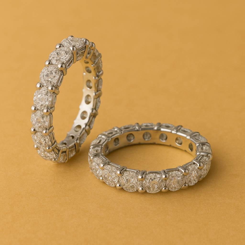 Eternelle Diamond Wedding bands (2 rings)
