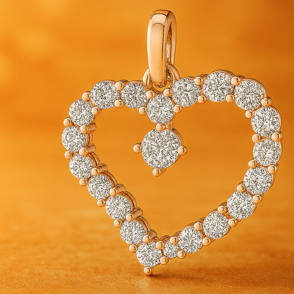 Heart Line – Eternity Necklace