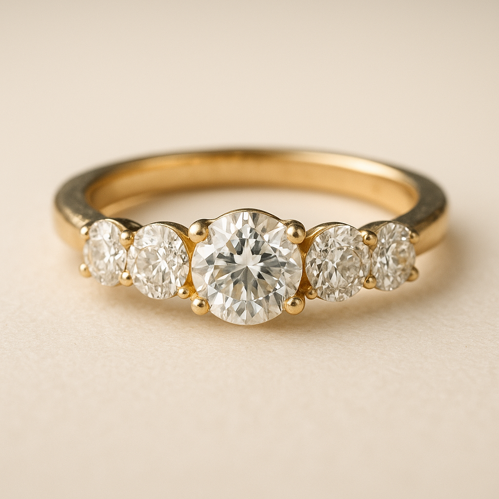 Five-stone Diamond Ring