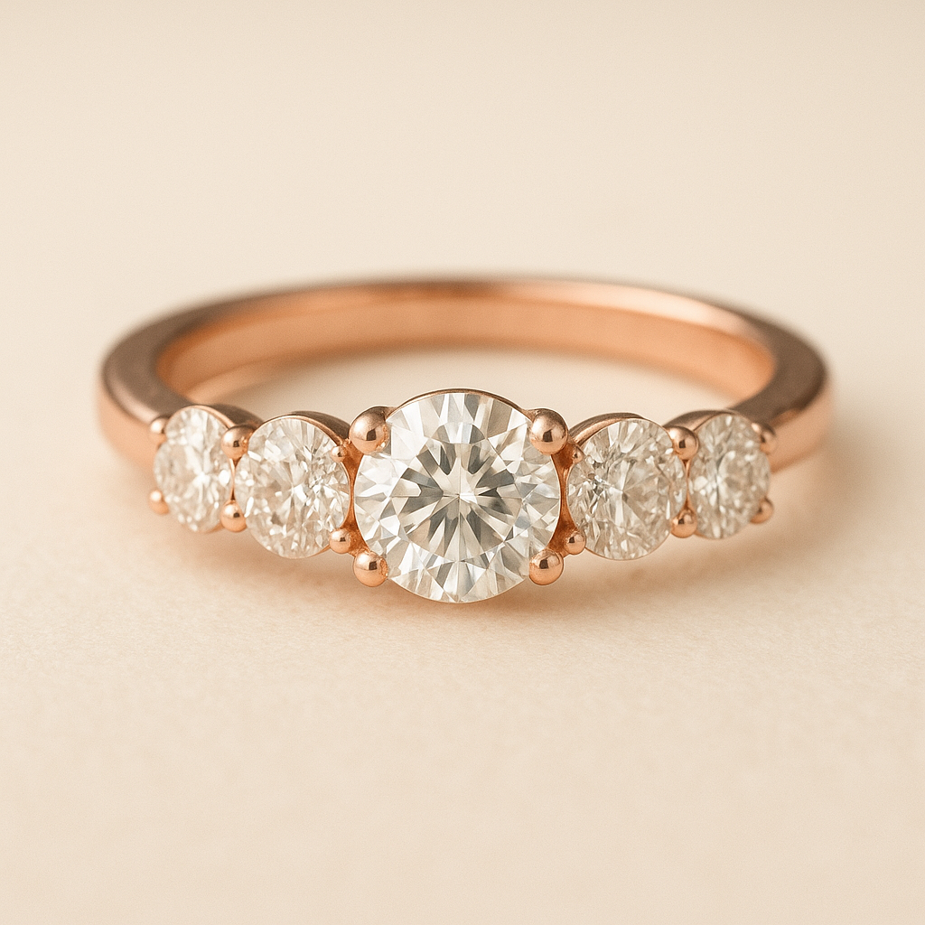 Five-stone Diamond Ring