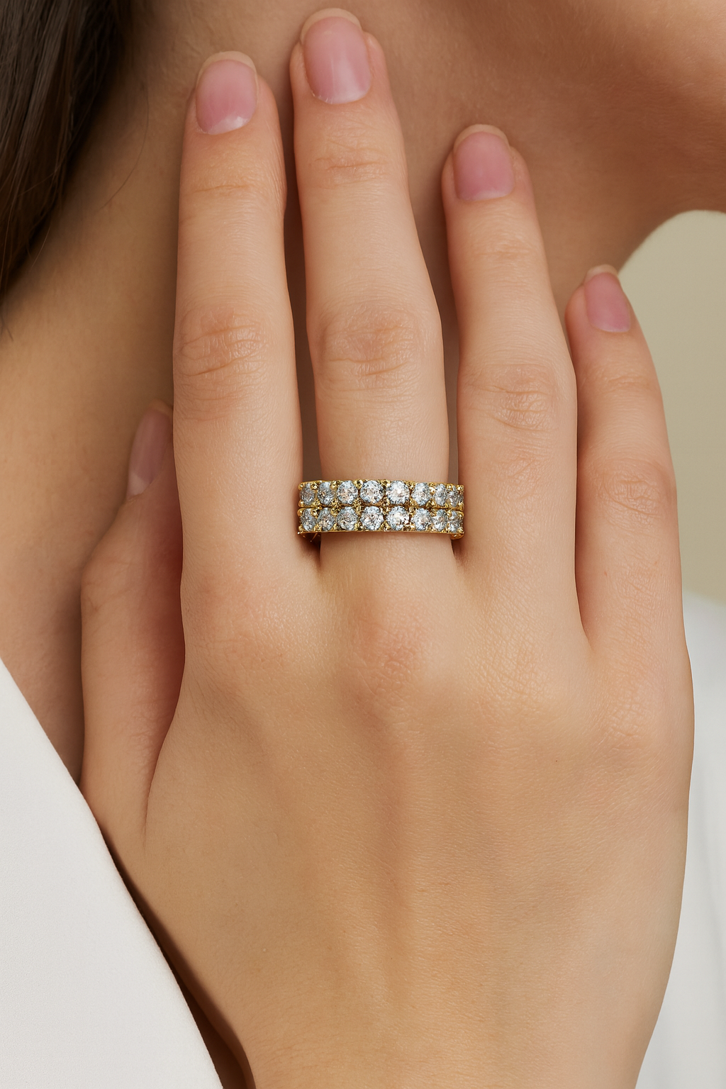 Eternelle Duo Diamond Band