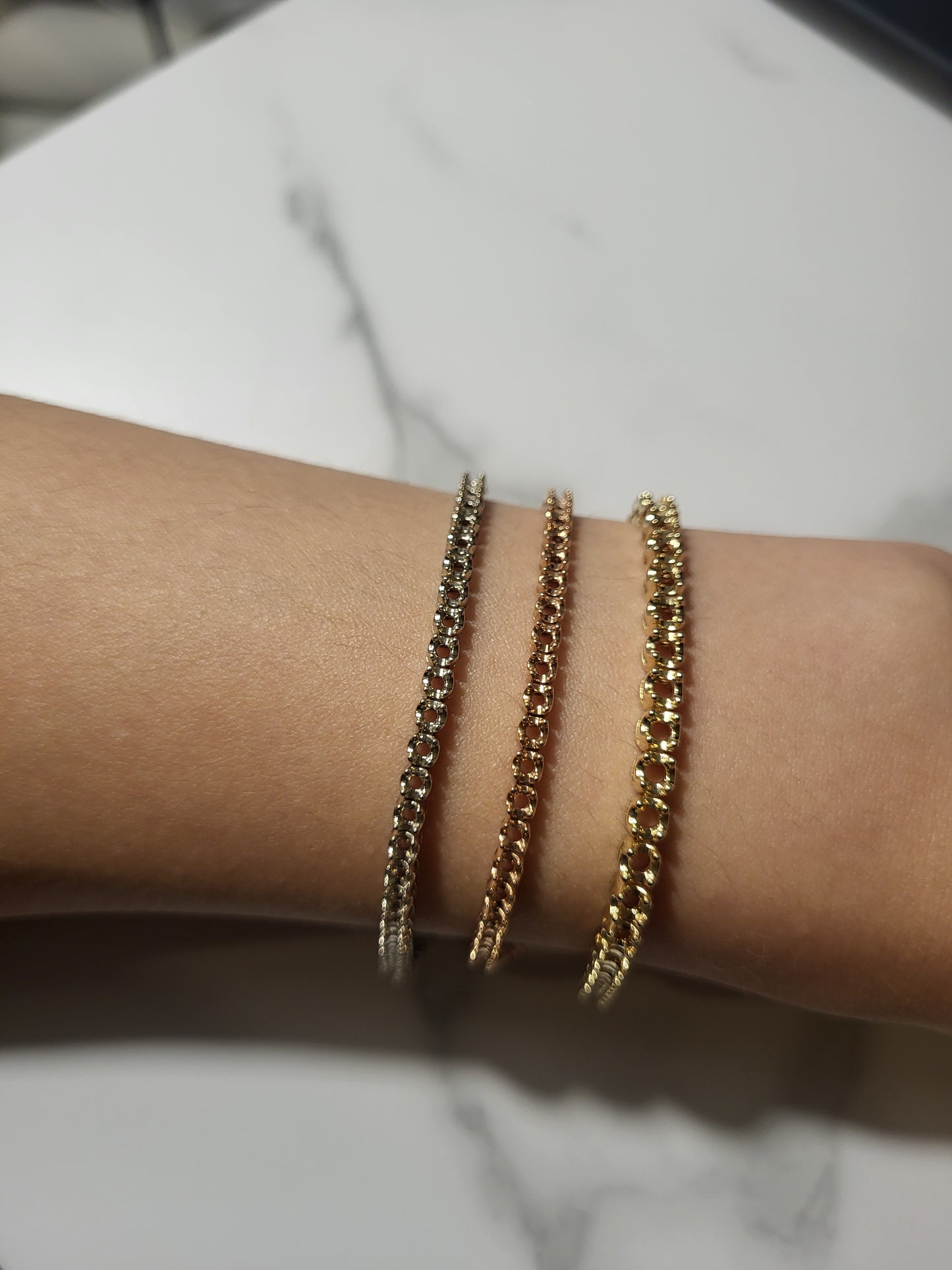 Butter cup tennis bracelet