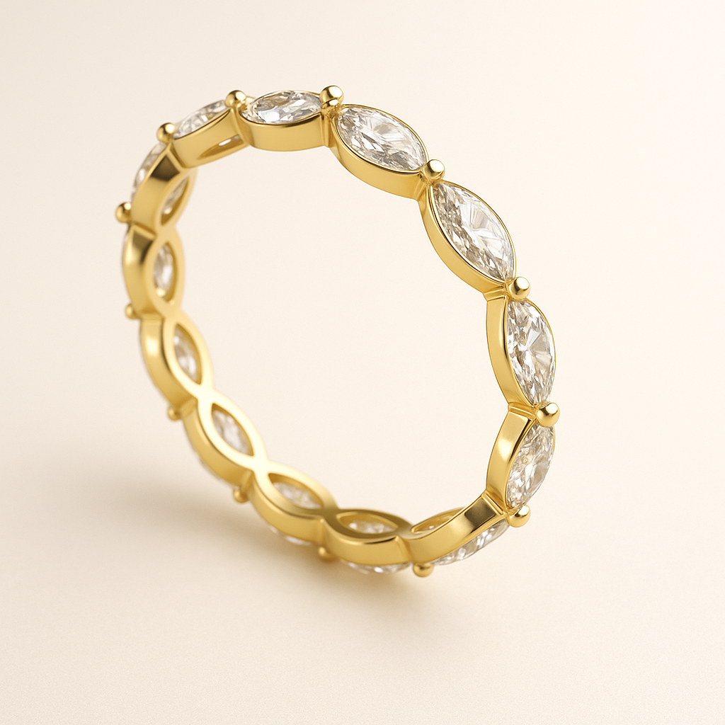 Marquise Diamond Eternity Ring