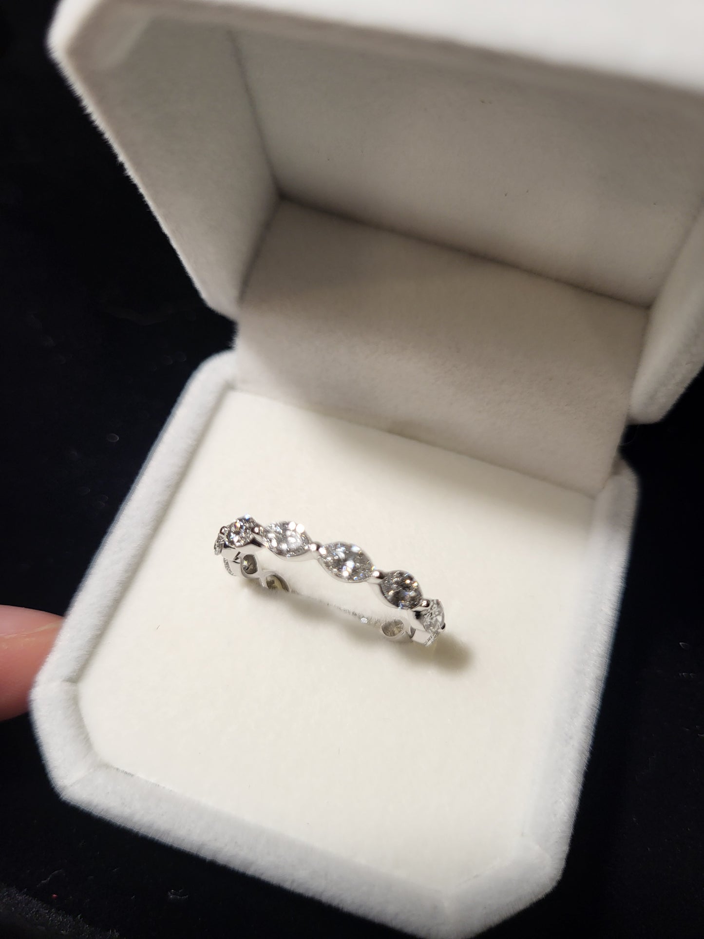 Marquise Diamond Eternity Ring