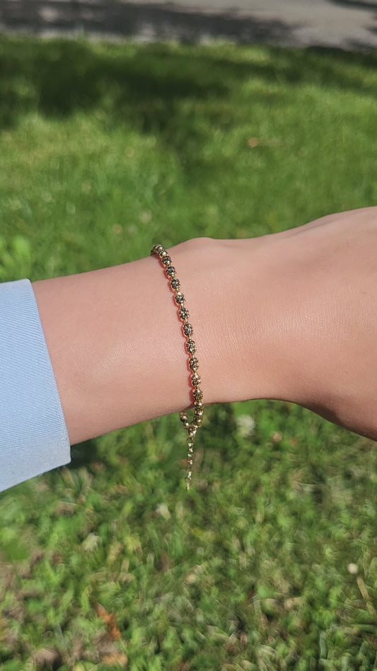 Gold Ball Bracelet (Limited to 2 Pieces) ✨