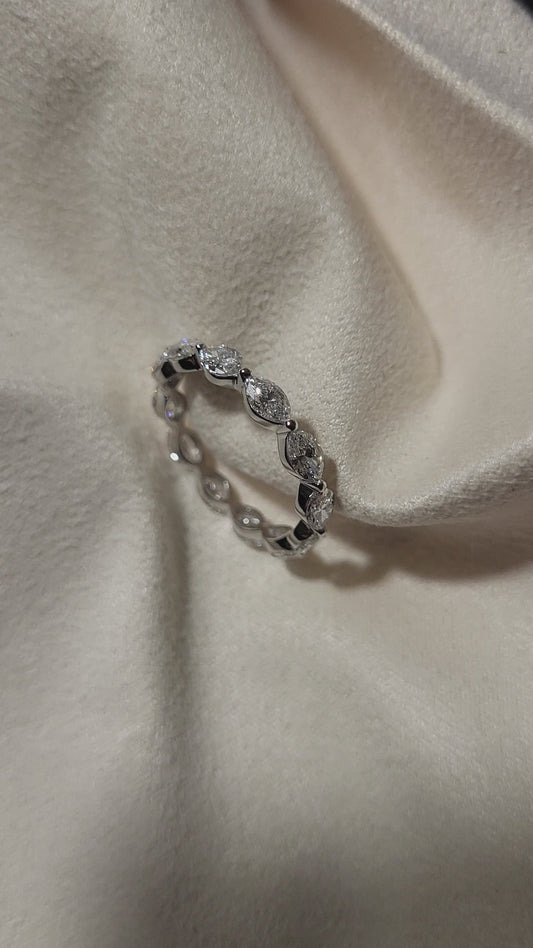 Marquise Diamond Eternity Ring