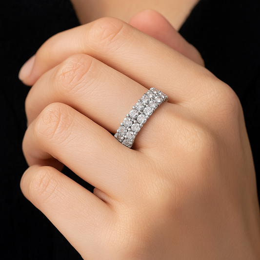 Eternelle Duo Diamond Band