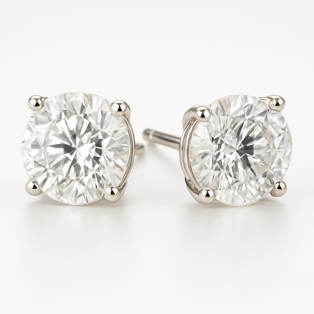 Diamond Stud Earrings