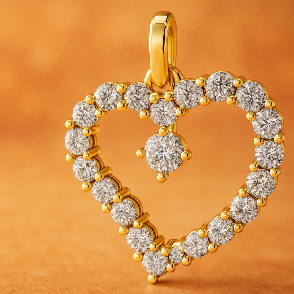 Heart Line – Eternity Necklace