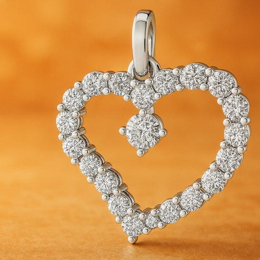 Heart Line – Eternity Necklace
