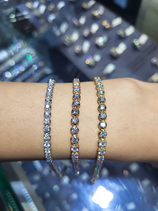 Butter cup tennis bracelet